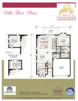 FON Villa Floor Plan - Fields of Nicholson - Villas